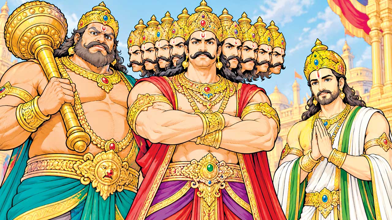 Ravana Kumbha, Vibhishana