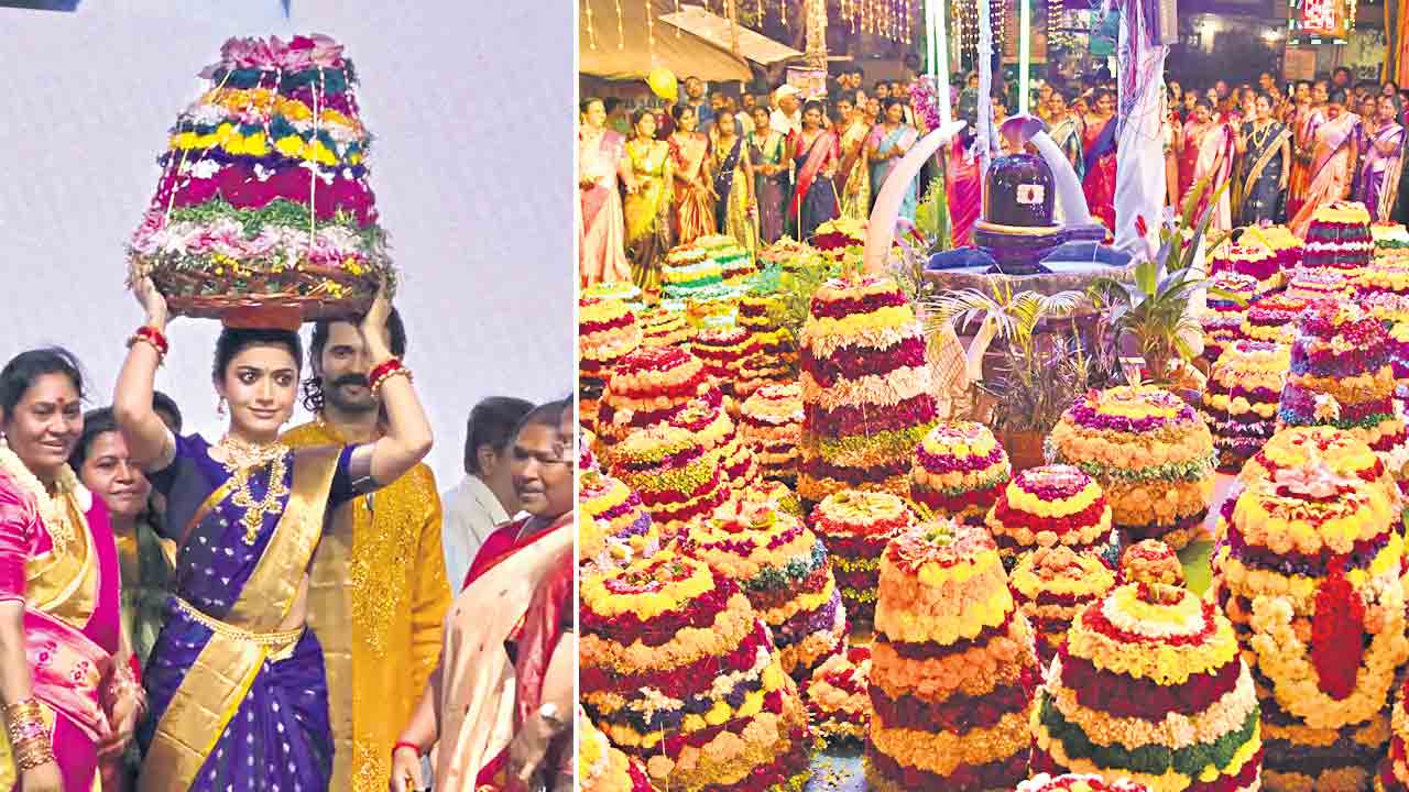అంబరాన్నంటిన సద్దులు