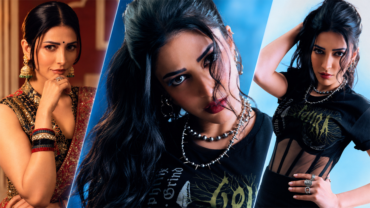 Shruti Haasan | బ్లాక్‌ లుక్‌లో శ్రుతిహాసన్.. గ్లామర్‌తో కుర్రాళ్లకు పిచ్చెక్కిస్తున్న బ్యూటీ!