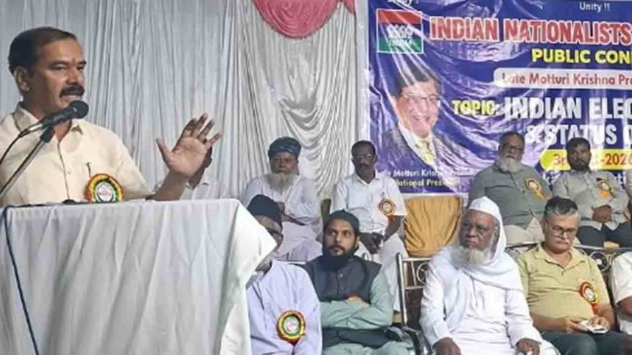Dasyam Vinay Bhasker | ‘సర్‌’ పేరుతో ఓటు హక్కును కాజేయొద్దు.. మైనార్టీ, క్రైస్తవులు, ఆదివాసీలకు అన్యాయం చేయొద్దు..!