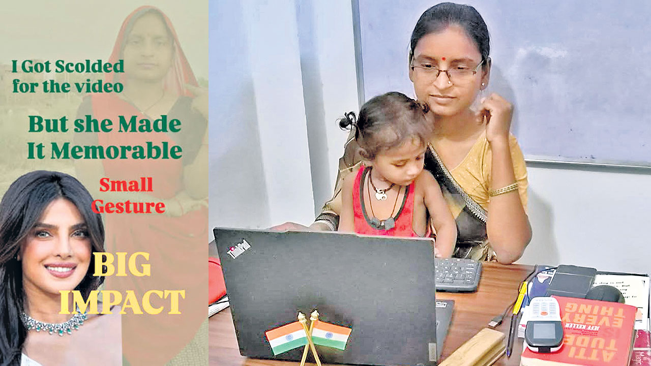 ప్రియాంక మెచ్చిన ఇంగ్లిష్‌ టీచర్‌