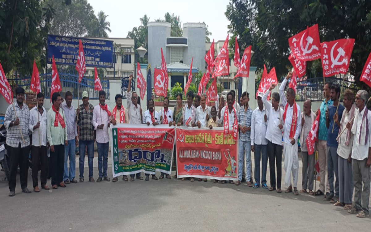 ‘నల్లగొండ జిల్లాను కరువు ప్రాంతంగా ప్రకటించాలి’
