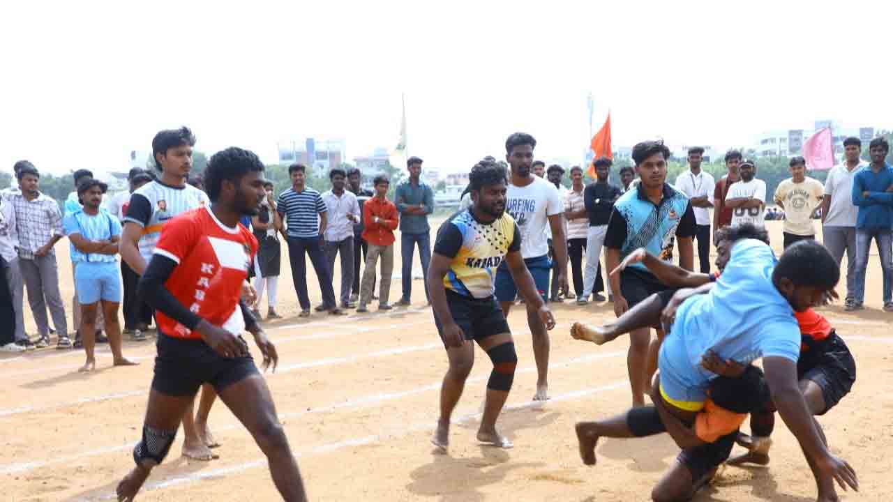 Arts College | ఆర్ట్స్‌ కాలేజీలో అంతర్‌ కళాశాలల క్రీడా పోటీలు ప్రారంభం