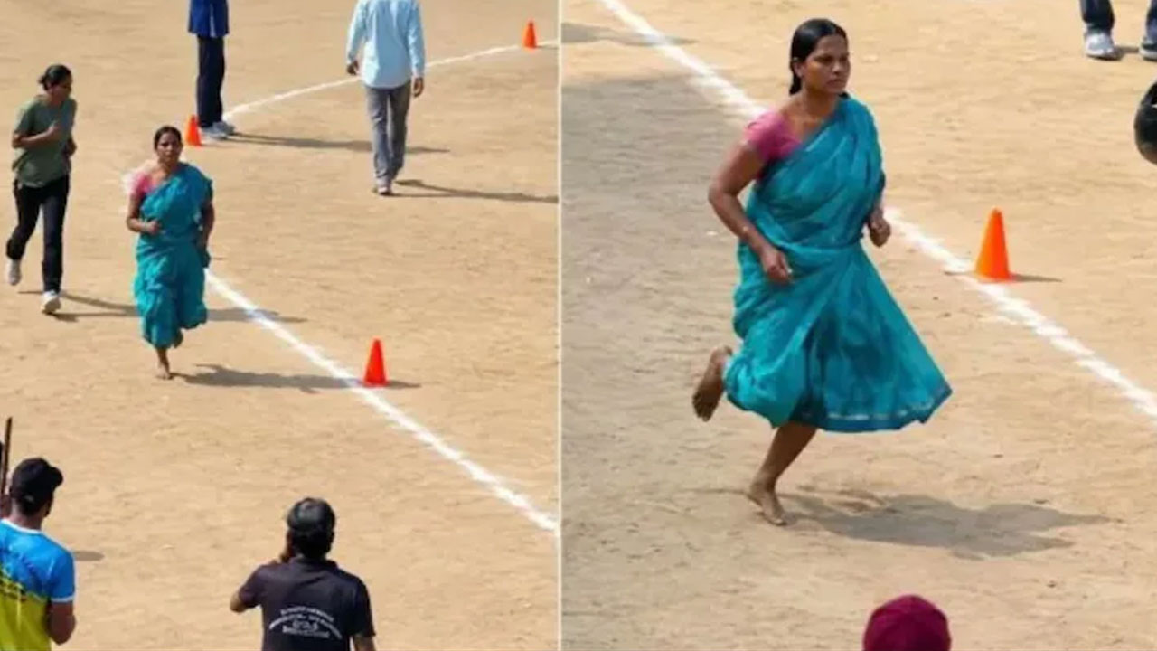 Kavita Kumari: కాళ్ల‌కు షూ లేకుండా చీర‌లో ర‌న్నింగ్ .. ఆ క‌విత క‌ల నెర‌వేర‌లేదు