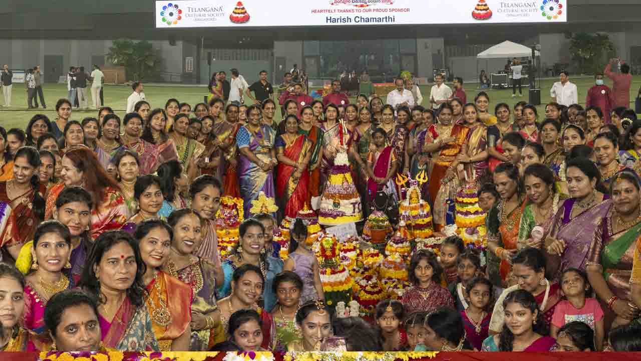 Bathukamma Celebrations | సింగ‌పూర్‌లో ఘనంగా బతుకమ్మ – 2026 వేడుకలు