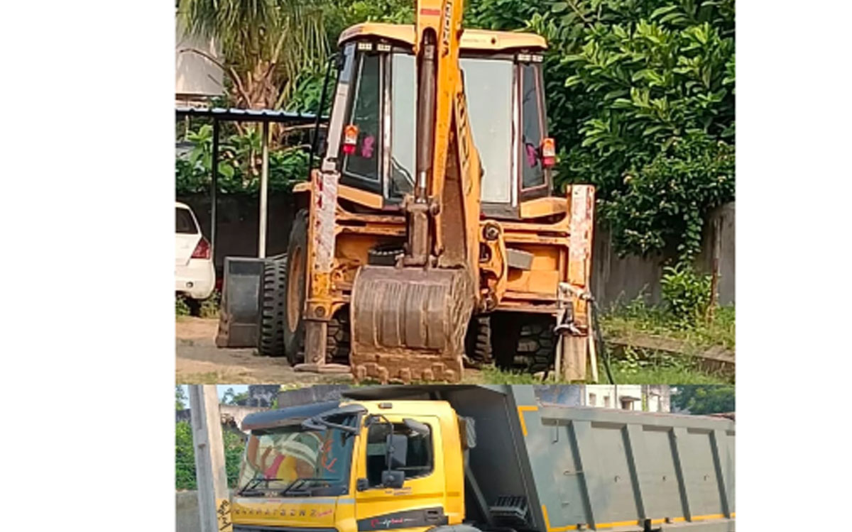 బూర్గంపహాడ్‌లో ఇసుక అక్రమ రవాణాపై టాస్క్‌ఫోర్స్ దాడులు