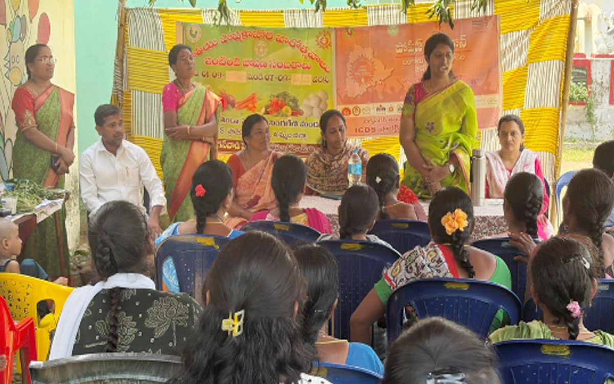 తల్లులకు పౌష్టికాహార ప్రాముఖ్యతపై అవగాహన