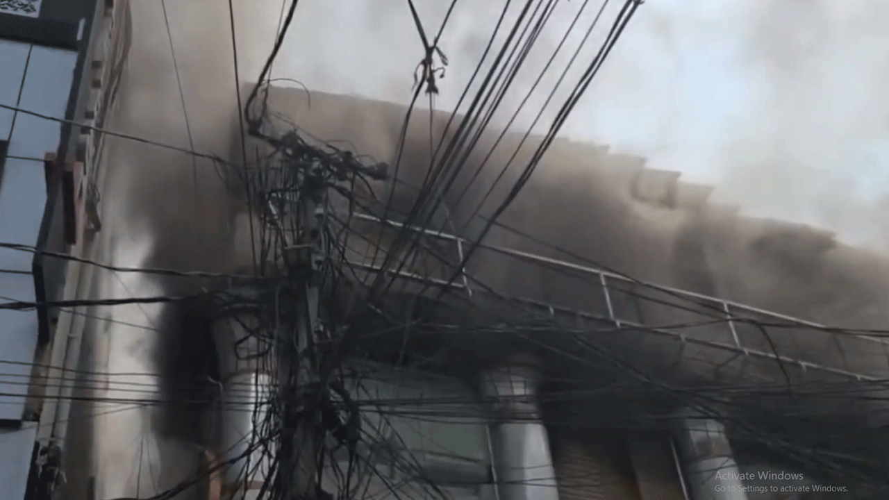 Fire accident | చార్మినార్ ప‌రిధిలో భారీ అగ్నిప్రమాదం : వీడియో