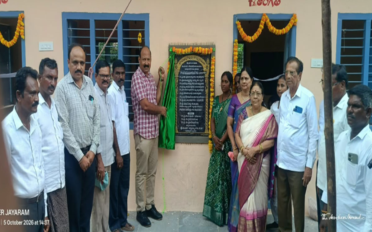 దోసపహాడ్‌ ప్రాథమికోన్నత పాఠశాలలో అదనపు తరగతి గదులు ప్రారంభం