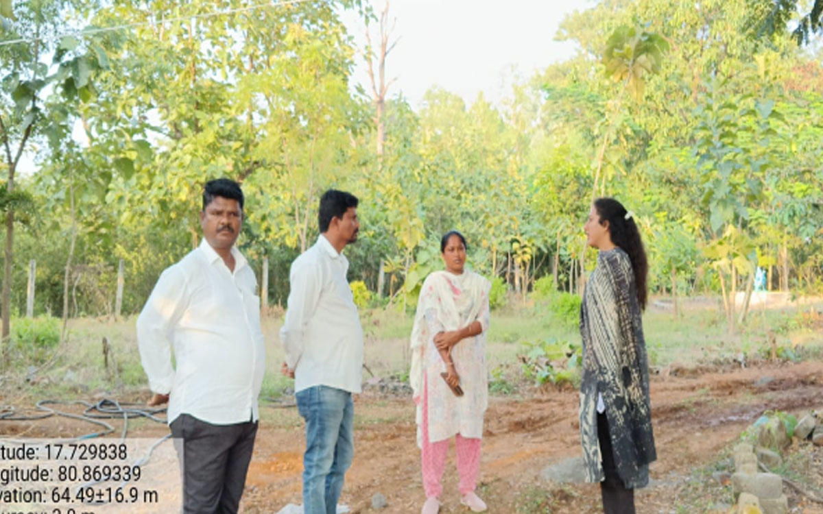 ఇరవెండి పంచాయతీ నిర్వహణపై డీపీవో అనూష‌ ప్రశంస
