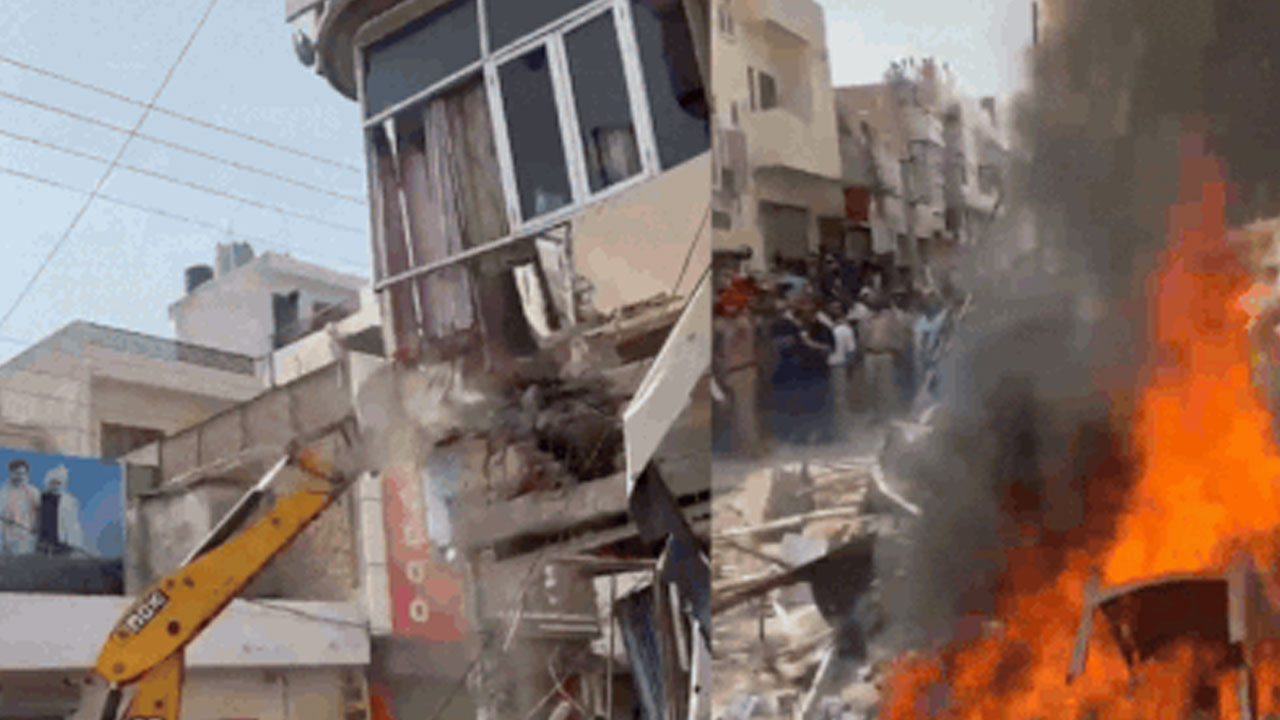 Bulldozers: డ్ర‌గ్స్ వ్య‌తిరేక ఉద్య‌మ‌కారుడి కాల్చివేత‌.. బుల్డోజ‌ర్ల‌తో నిందితుడి ఇళ్లు కూల్చివేత‌