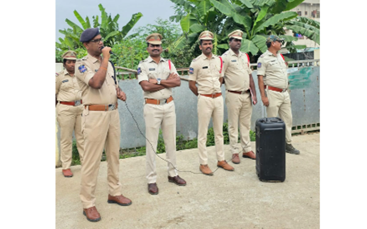 సుందరయ్యనగర్‌లో పోలీసుల కార్డెన్ సెర్చ్