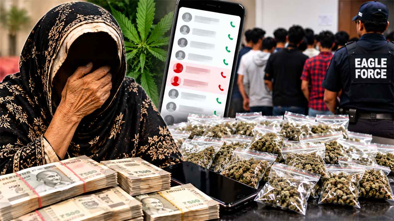 Hyderabad Ganja Case | గంజాయి బామ్మ నెట్‌వర్క్‌ పెద్దదే.. ఫోన్‌ కాల్‌ లిస్ట్‌తో బయటపడ్డ అసలు వ్యవహారం!