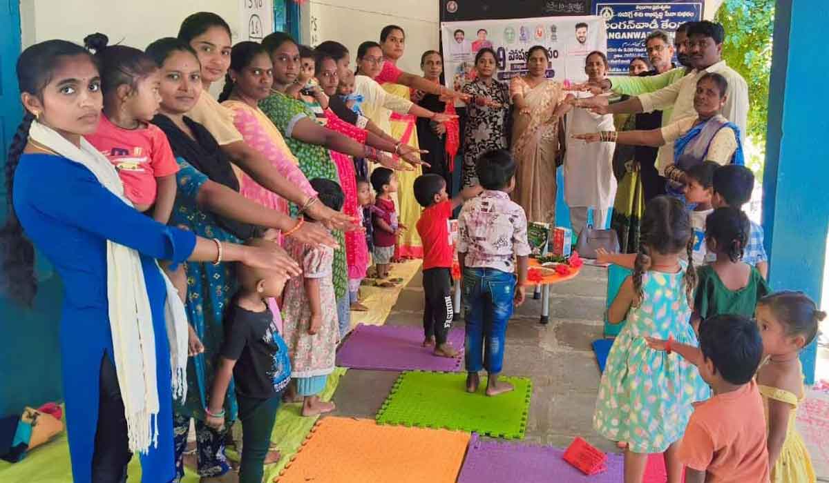 Chigurumamidi | గాగిరెడ్డిపల్లెలో పోషణ మాసం