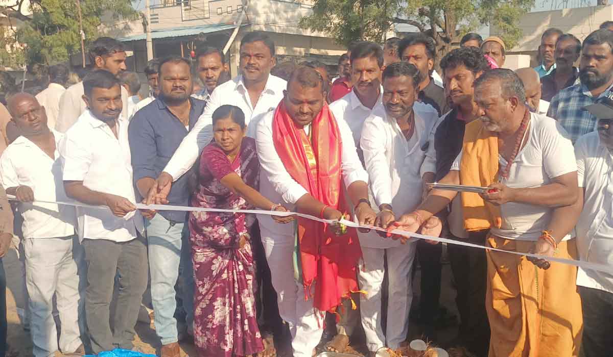 Algunur | అల్గునూర్ అభివృద్ధికి కృషి.. కరీంనగర్‌ మేయర్‌ కొలగాని శ్రీనివాస్‌