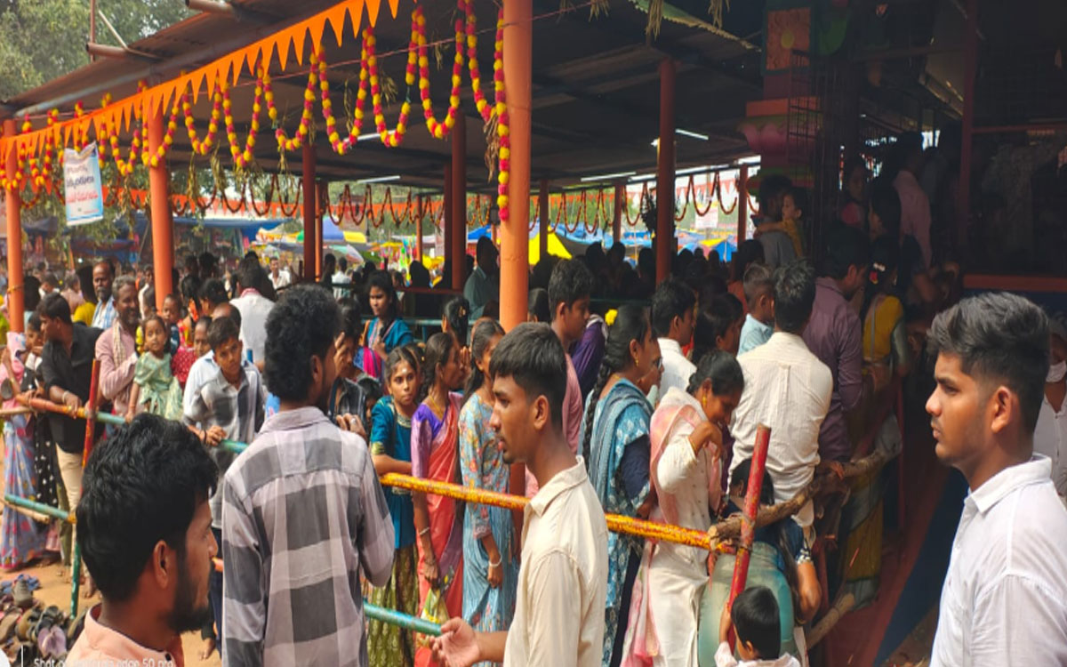 కోట మైసమ్మ జాతరకు పోటెత్తిన భక్తజనం