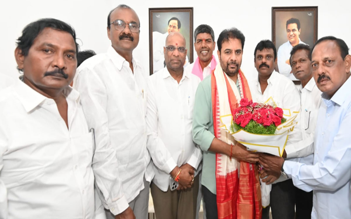 సింగరేణి సమస్యలపై కేటీఆర్‌తో ఎంపీ రవిచంద్ర చ‌ర్చ‌