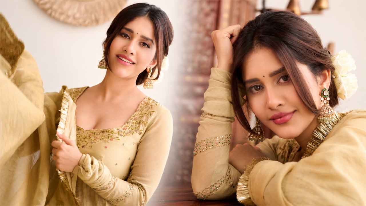 గోల్డెన్‌ డ్రెస్‌లో నభా నటేష్‌.. అందమైన నవ్వుతో కట్టిపడేస్తోందిగా!