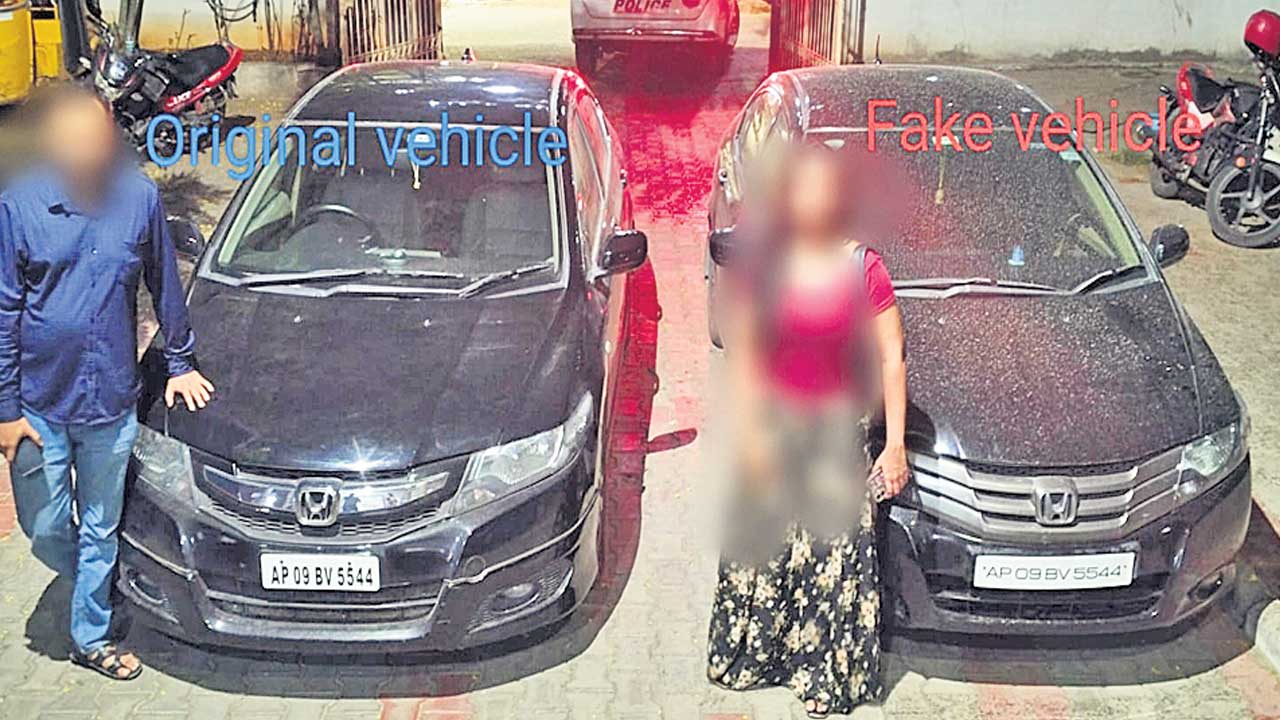 నకిలీ నంబర్‌ ప్లేట్లపై పోలీసుల నజర్‌!