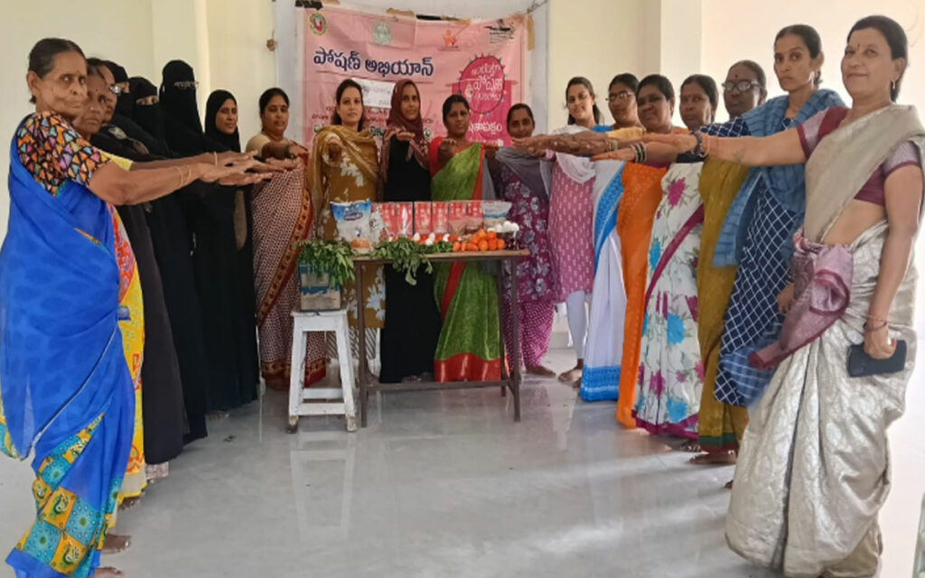 పోషక విలువ‌ల‌తోతోనే త‌ల్లీబిడ్డ ఆరోగ్యం : ఐసీడీఎస్ సూపర్‌వైజ‌ర్ నిహారిక