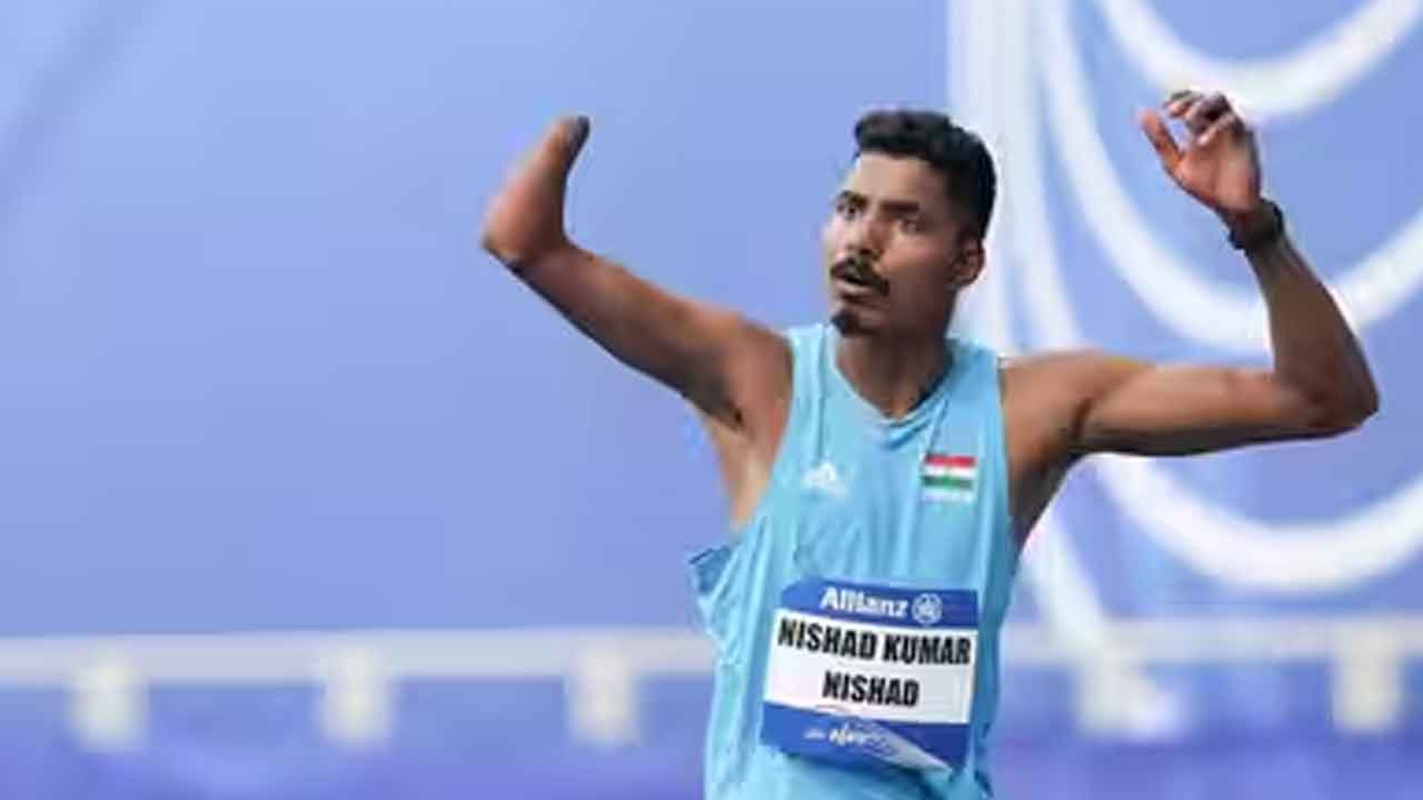 Nishad Kumar: ఏషియ‌న్ పారా గేమ్స్‌.. లాంగ్ జంప్‌లో నిషాద్ కుమార్‌కు స్వ‌ర్ణం
