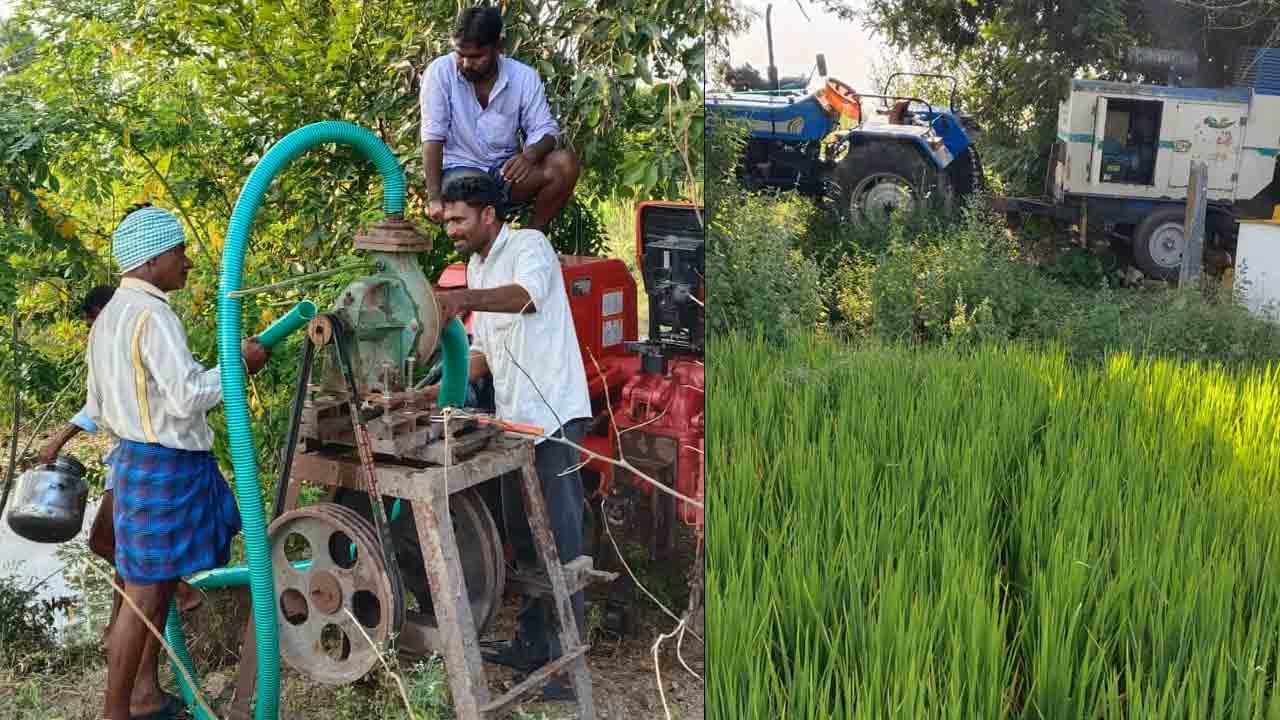 Congress rule | కాంగ్రెస్‌ పాలనలో మళ్లీ అయిల్‌ ఇంజన్లు..! కన్నీళ్లతో సాగు చేస్తున్న రైతన్నలు