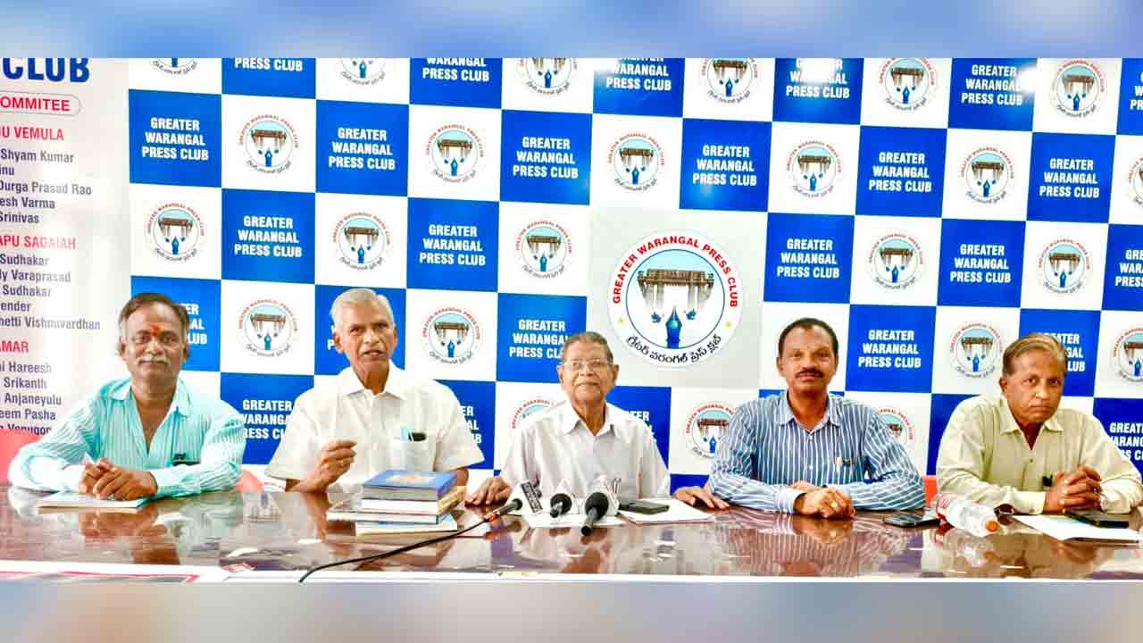 సింగరేణి ఓపెన్‌ కాస్ట్‌ మైనింగ్‌తో రామప్పకు ముప్పు : ప్రొఫెసర్‌ పాండురంగారావు