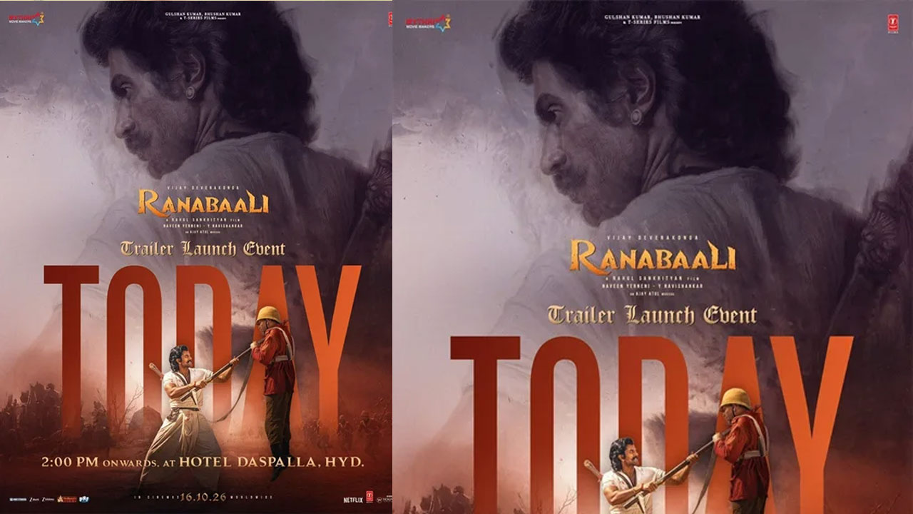Ranabaali | రణ‌బాలి ట్రైలర్‌కు రంగం సిద్ధం.. విజయ్ దేవరకొండ, రష్మిక సినిమాపై భారీ అంచనాలు