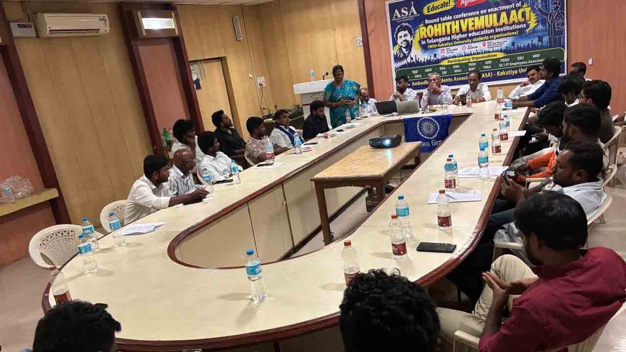 Rohit Vemula Act | రోహిత్ వేముల చట్టం కోసం ఐక్యంగా పోరాటానికి వ‌క్తల పిలుపు