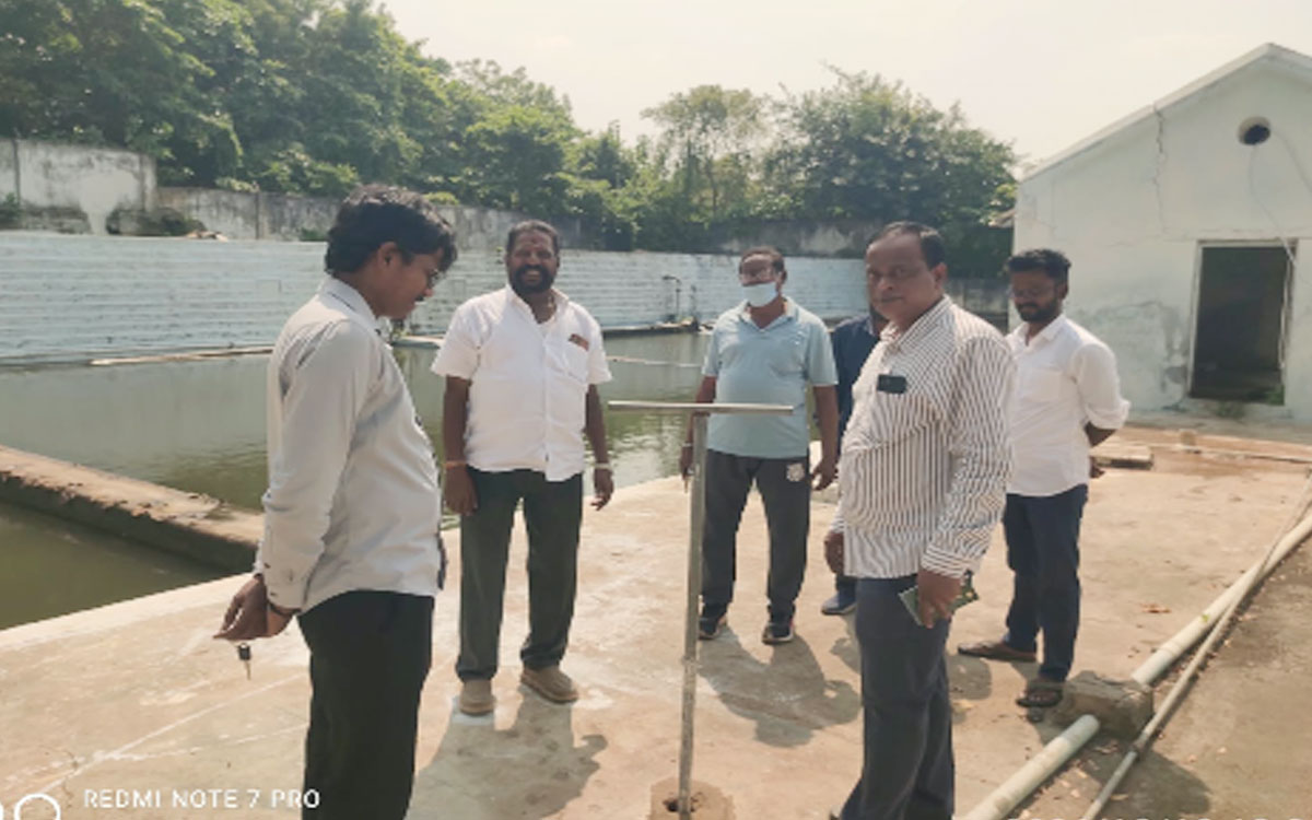 రిటర్నింగ్‌ వాల్‌ మూసివేతపై డీజీఎం సివిల్‌ రాజేంద్ర కుమార్ విచారణ