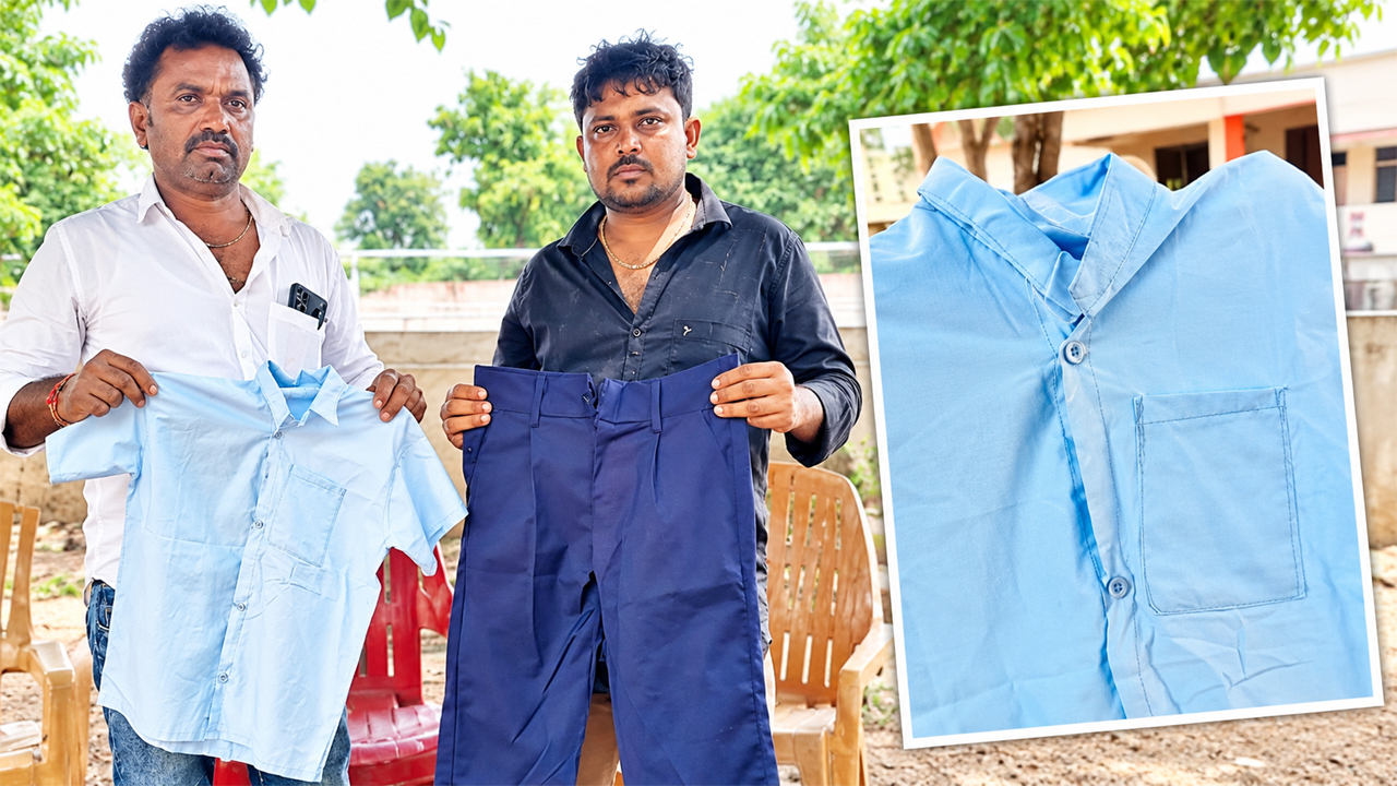 School Uniform | చేయు తొడగరాదు.. కాలు పెట్టరాదు.. అస్తవ్యస్తంగా స్కూల్ పిల్లల యూనిఫాంలు!