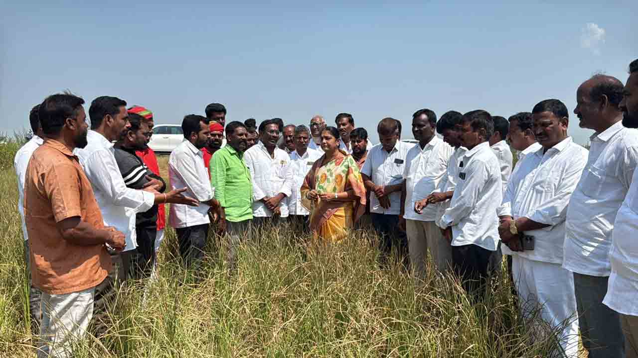 Sunitha Laxma Reddy | రైతుల జీవితాలతో చెలగాటం ఆడుతున్న కాంగ్రెస్ : ఎమ్మెల్యే సునీతా లక్ష్మారెడ్డి