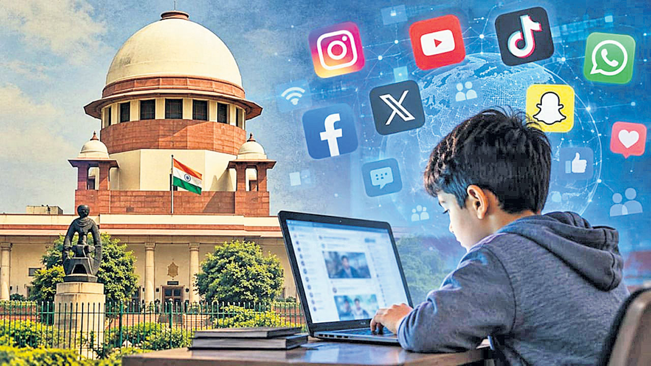 పిల్లలకు ఇంటర్నెట్‌పై నిషేధం తగదు