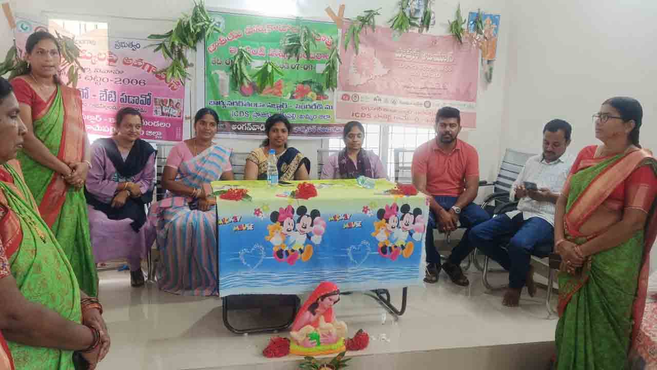 CDPO | సమతుల ఆహారంతోనే సంపూర్ణ ఆరోగ్యం సాధ్యం.. సీడీపీవో ఉమ..!