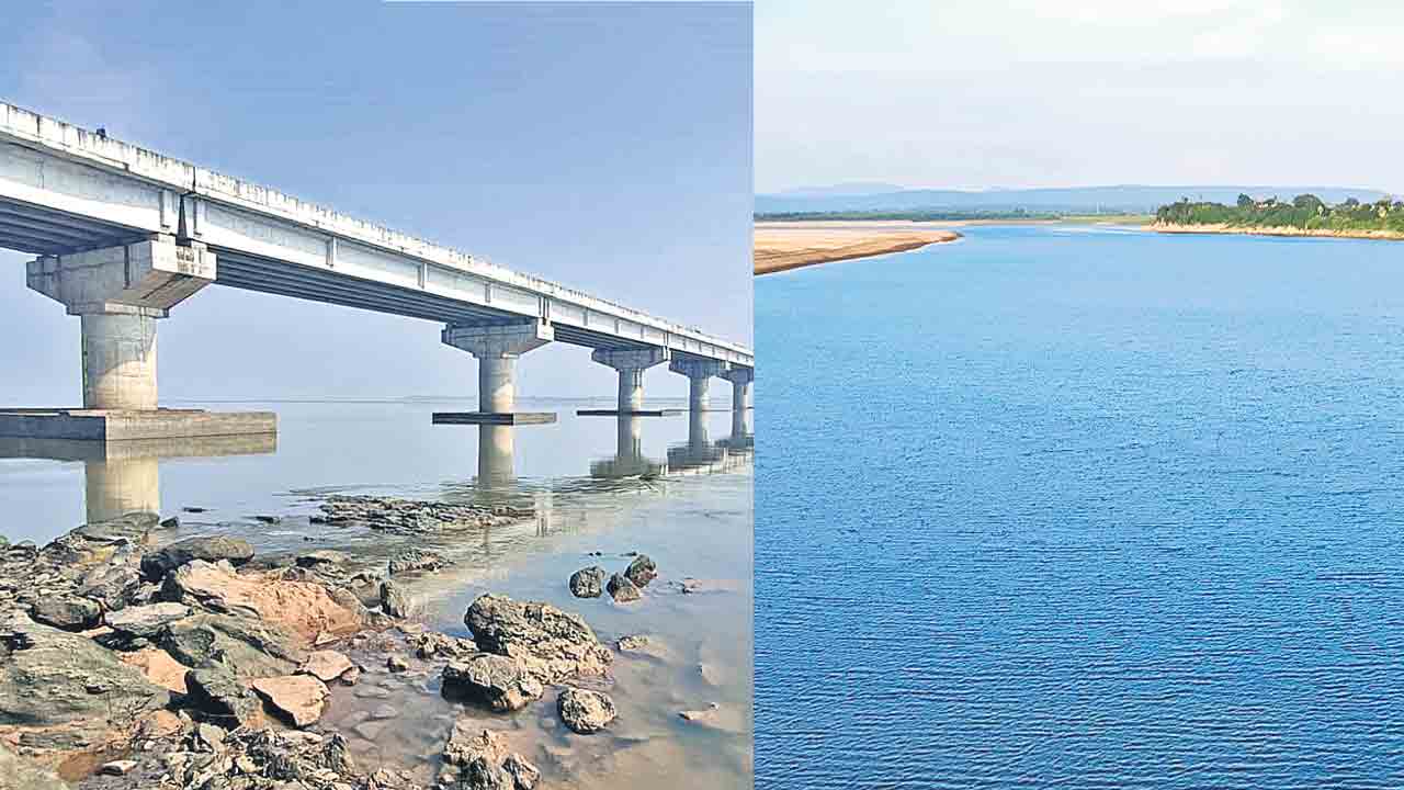 మేడిగడ్డలో నీళ్లు.. ఎత్తలేక మొసలి కన్నీళ్లు!