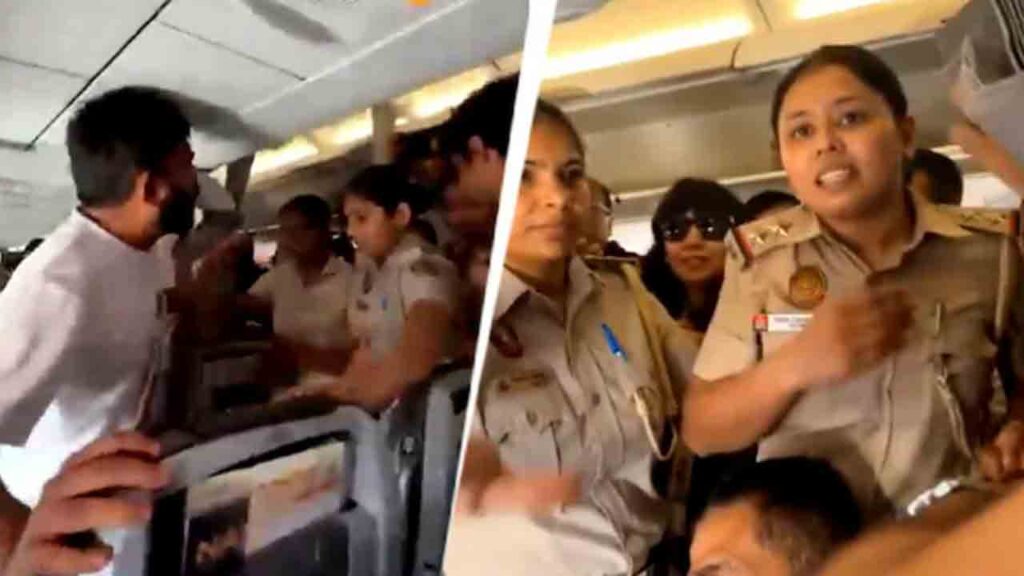 women cops detain Dipke | అభిజిత్ దీప్కే బృందాన్ని అదుపులోకి తీసుకున్న మహిళా పోలీసులు.. వారినే ఎందుకు మోహరించారంటే?